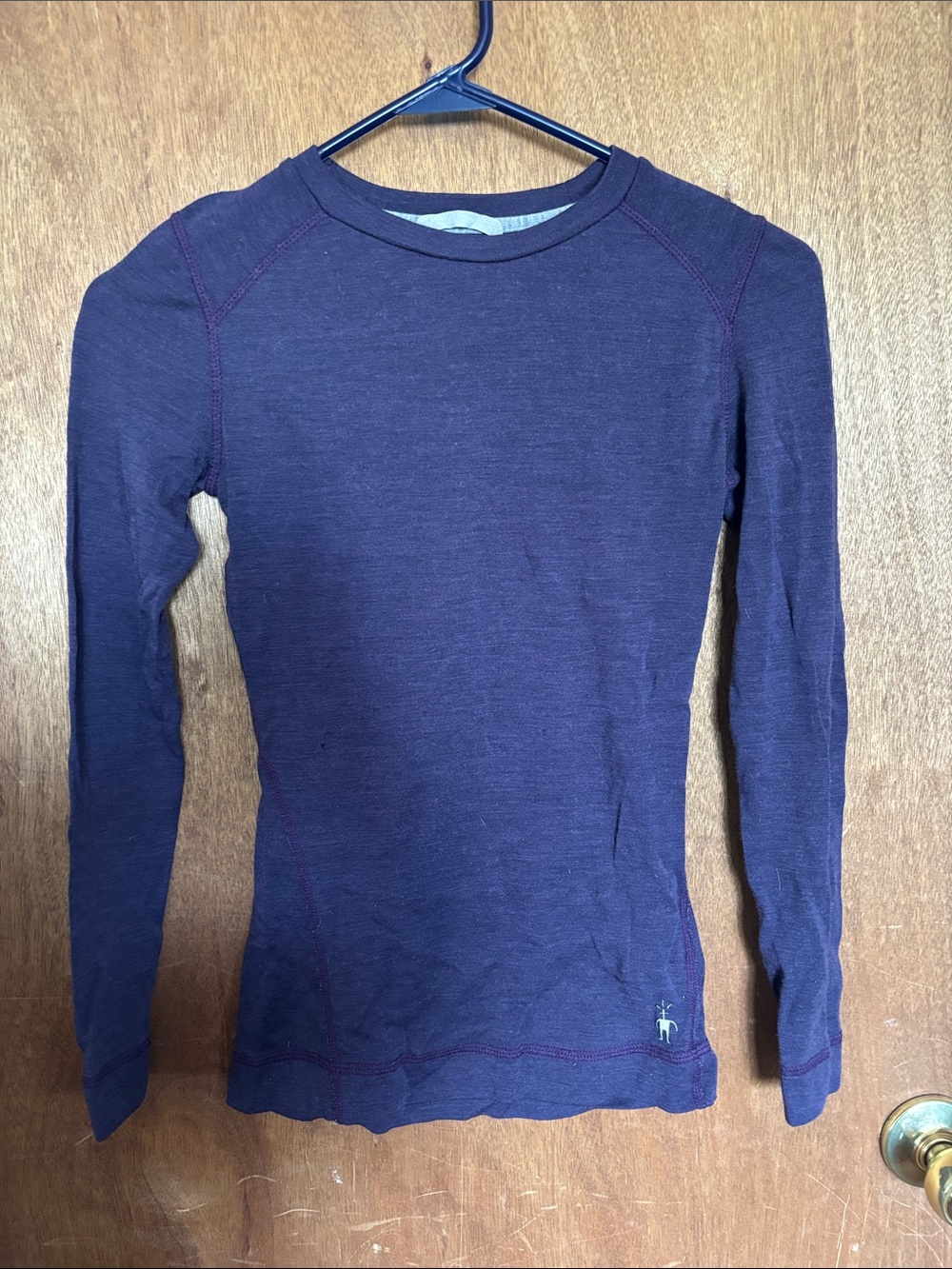 Smartwool Long Sleeve Thermal Top - Purple